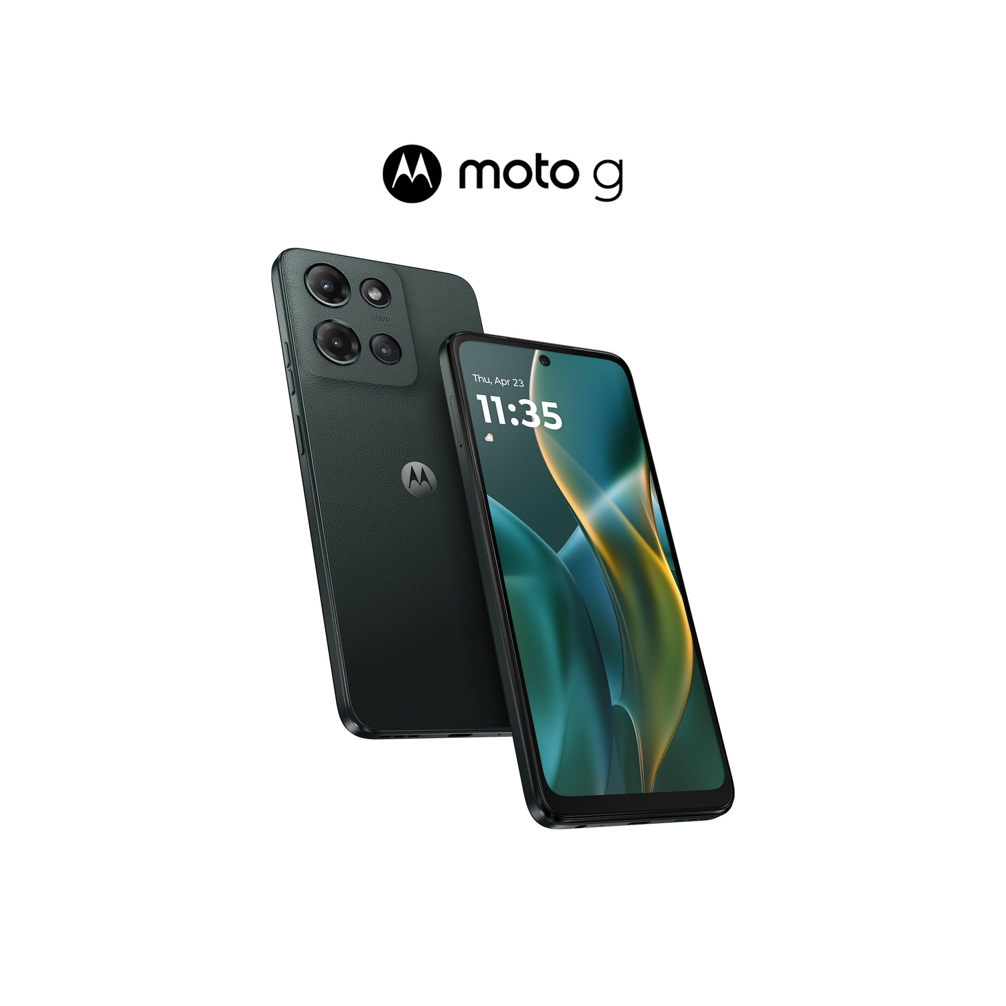 Moto g in forest gray color